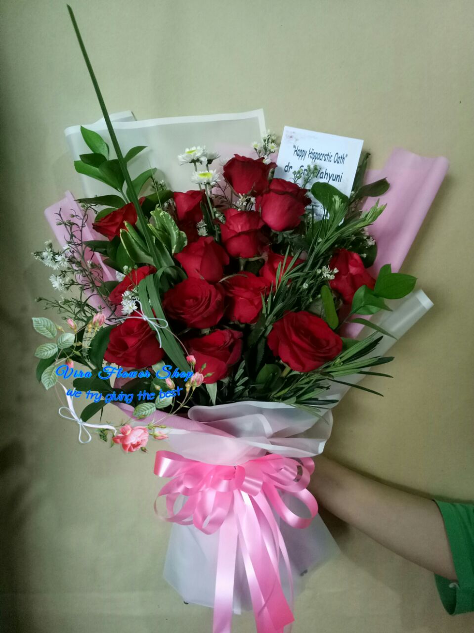 Detail Produk Buket Bunga Mawar Merah Bunga Valentine Bunga