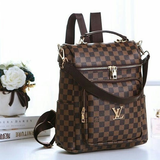 Detail Produk Tas wanita / Ransel Louis Vuitton​ - mono brown