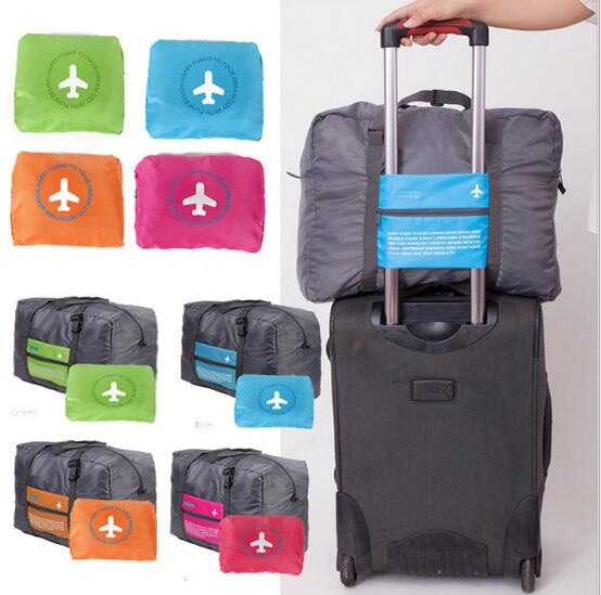 Foldable Travel Bag Korea Tas Lipat Koper Hand Carry Luggage Organizer